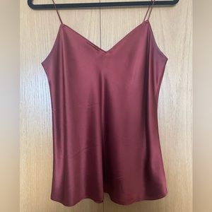 Paige silk tank size small